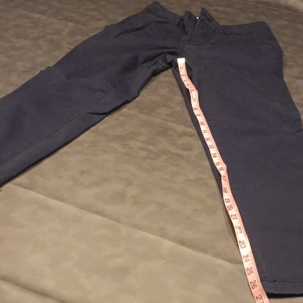 NEW. Amazon Essentials Dark Blue Ankle Pants - Picture 6 of 9